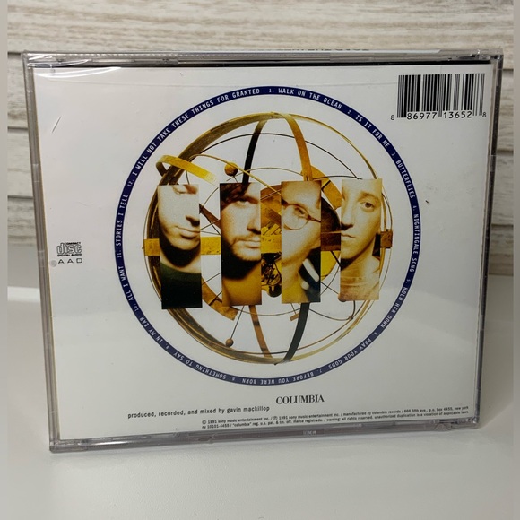 Toad the Wet Sprocket Fear Album Audio CD New - Picture 2 of 3